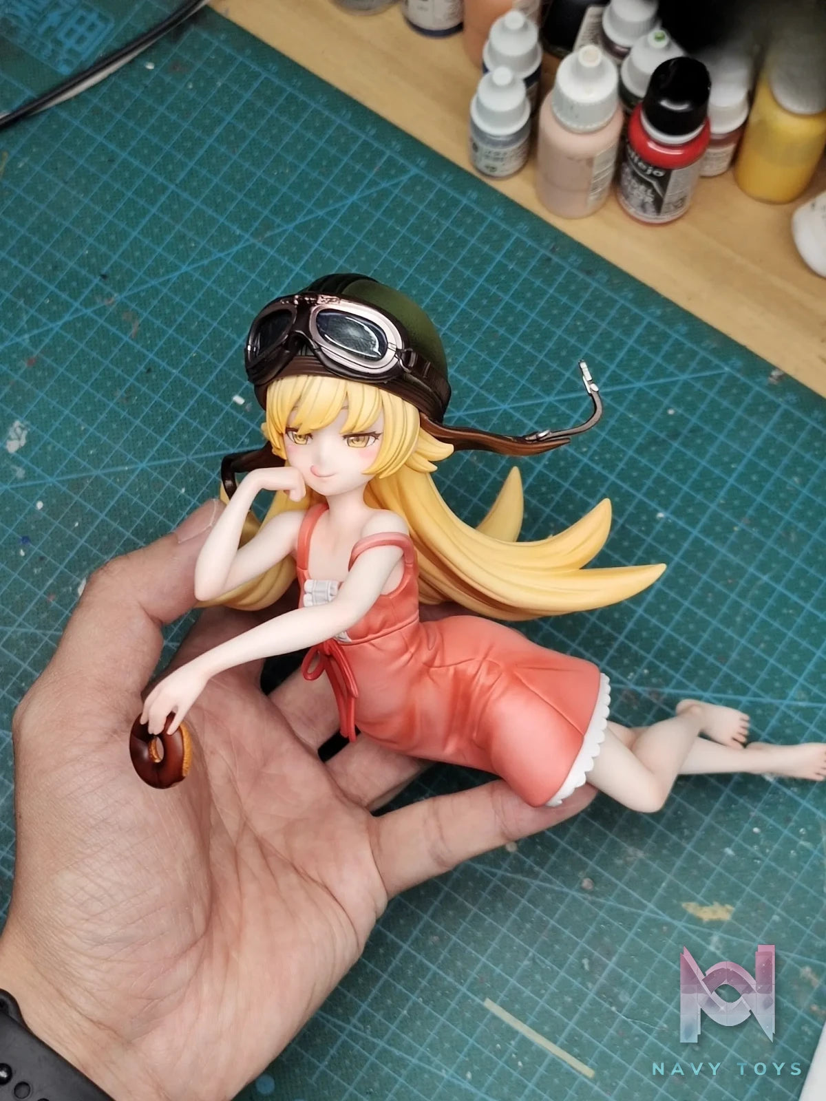 QuietArt Studio – Shinobu Oshino Pink Dress Bakemonogatari