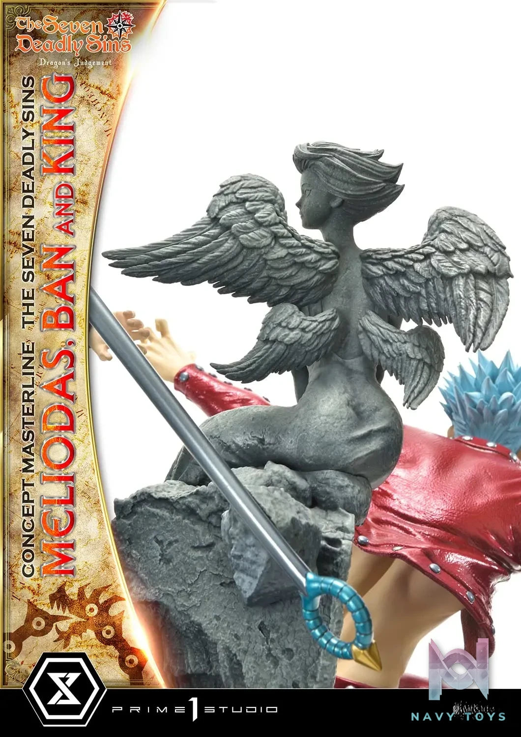 Prime 1 Studio – Concept Masterline The Seven Deadly Sins Meliodas, Ban and King CMNTZ-01 CMNTZ-01DXS (Licensed)