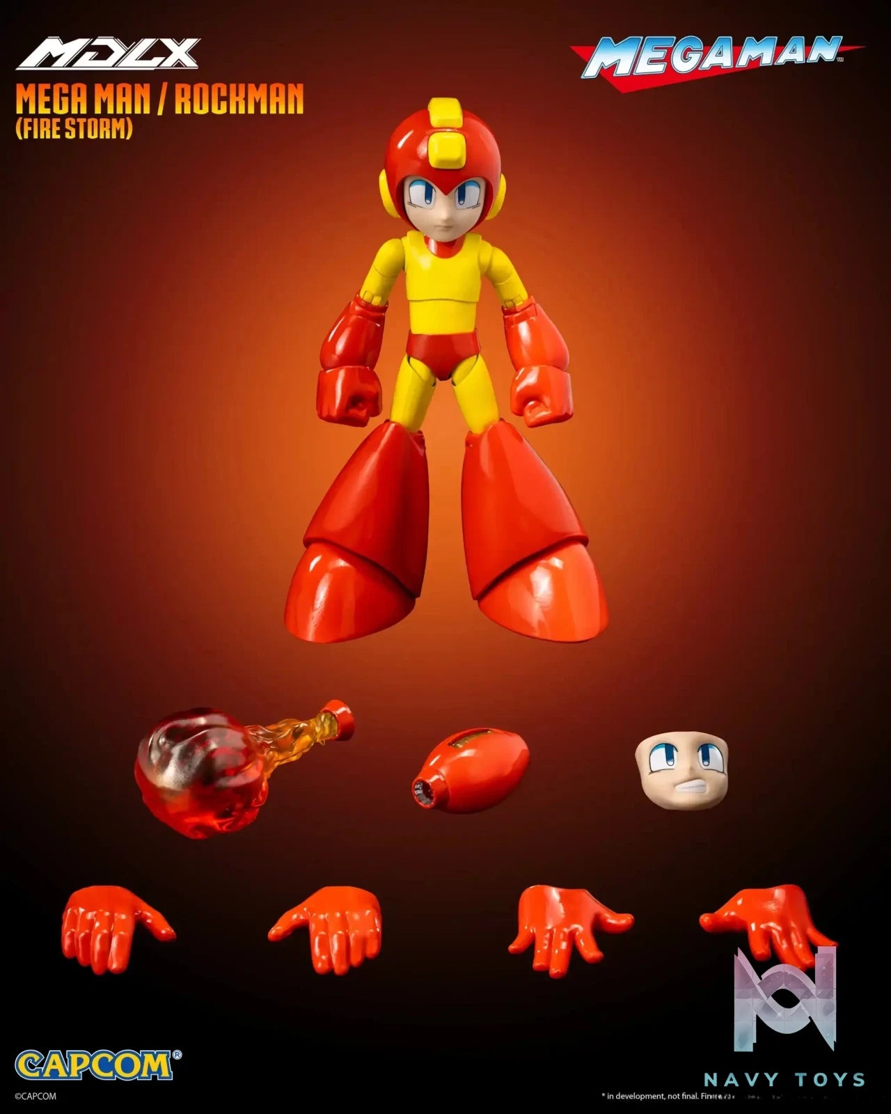 Threezero Studio – Rockman MDLX Mega Man (Fire Storm)