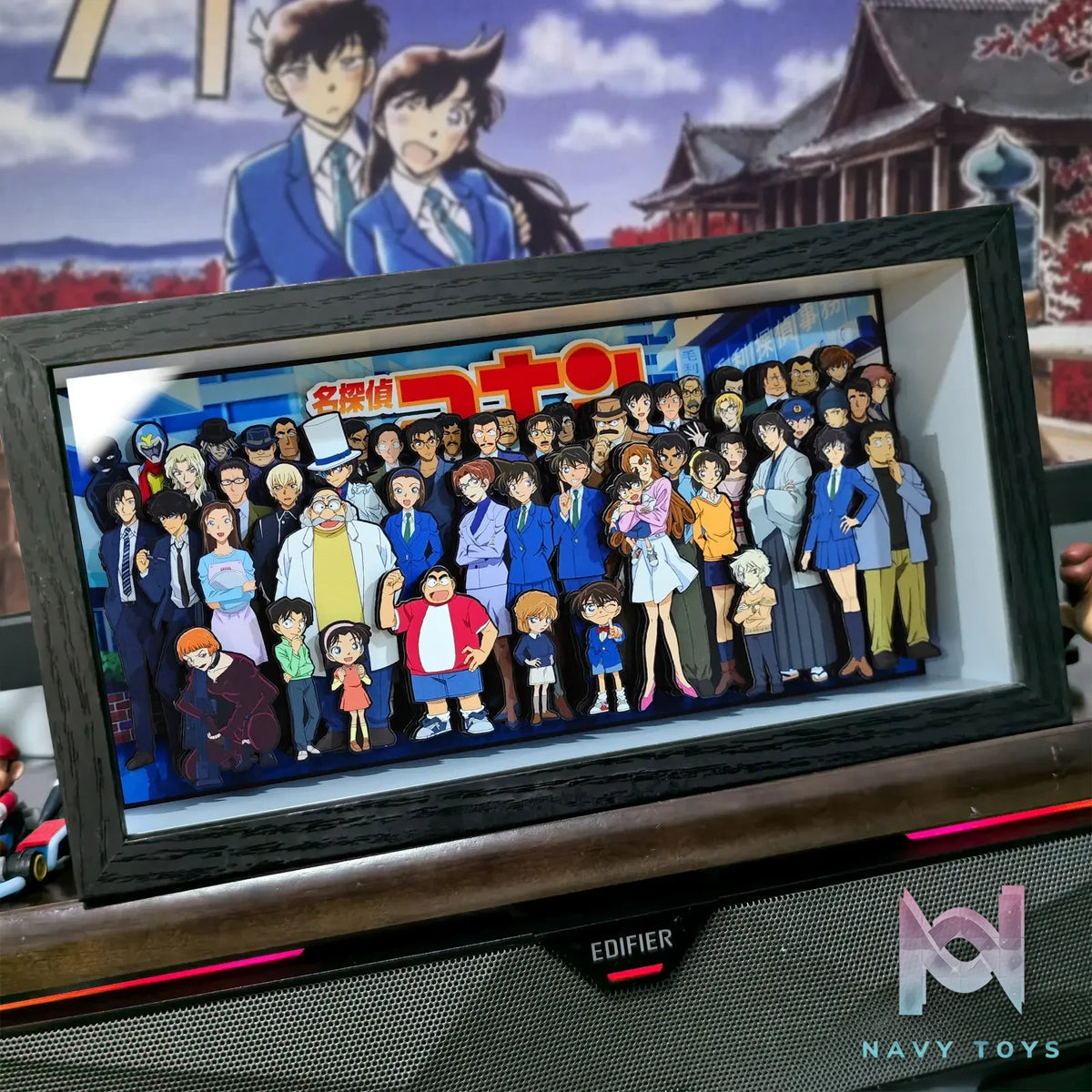 KALA HOME Studio – Detective Conan Multiple Characters #12 3D Decorative Painting Detective Conan