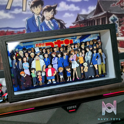 KALA HOME Studio – Detective Conan Multiple Characters #12 3D Decorative Painting Detective Conan