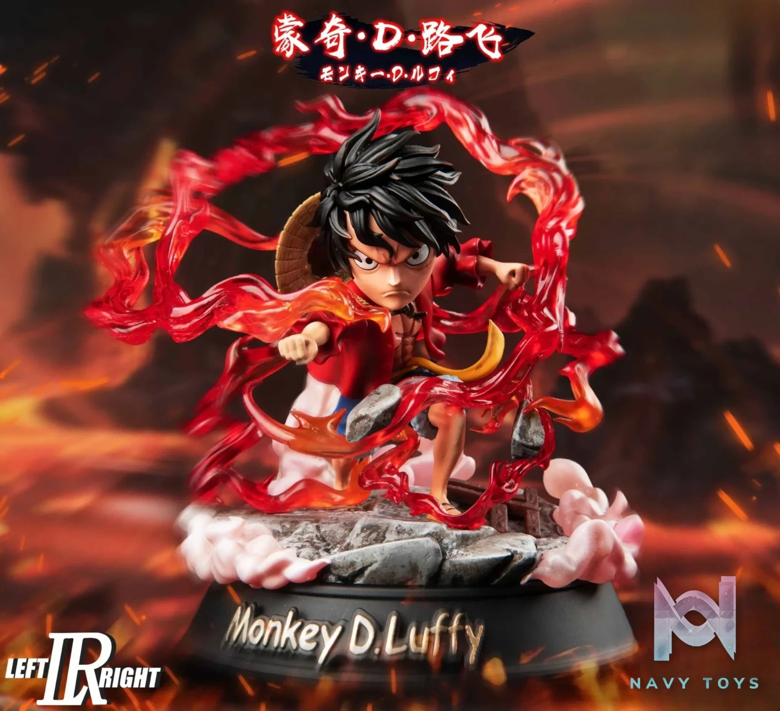 Left Right Studio – One Piece Monkey D Luffy Gear Second