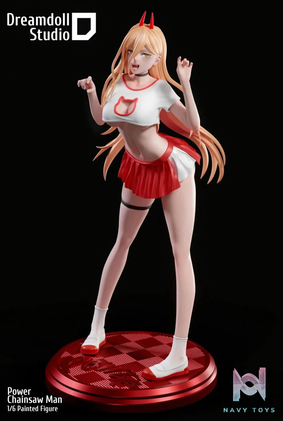 Dreamdoll Studio - Chainsaw Man Power resin statue Navy Toys anime figure