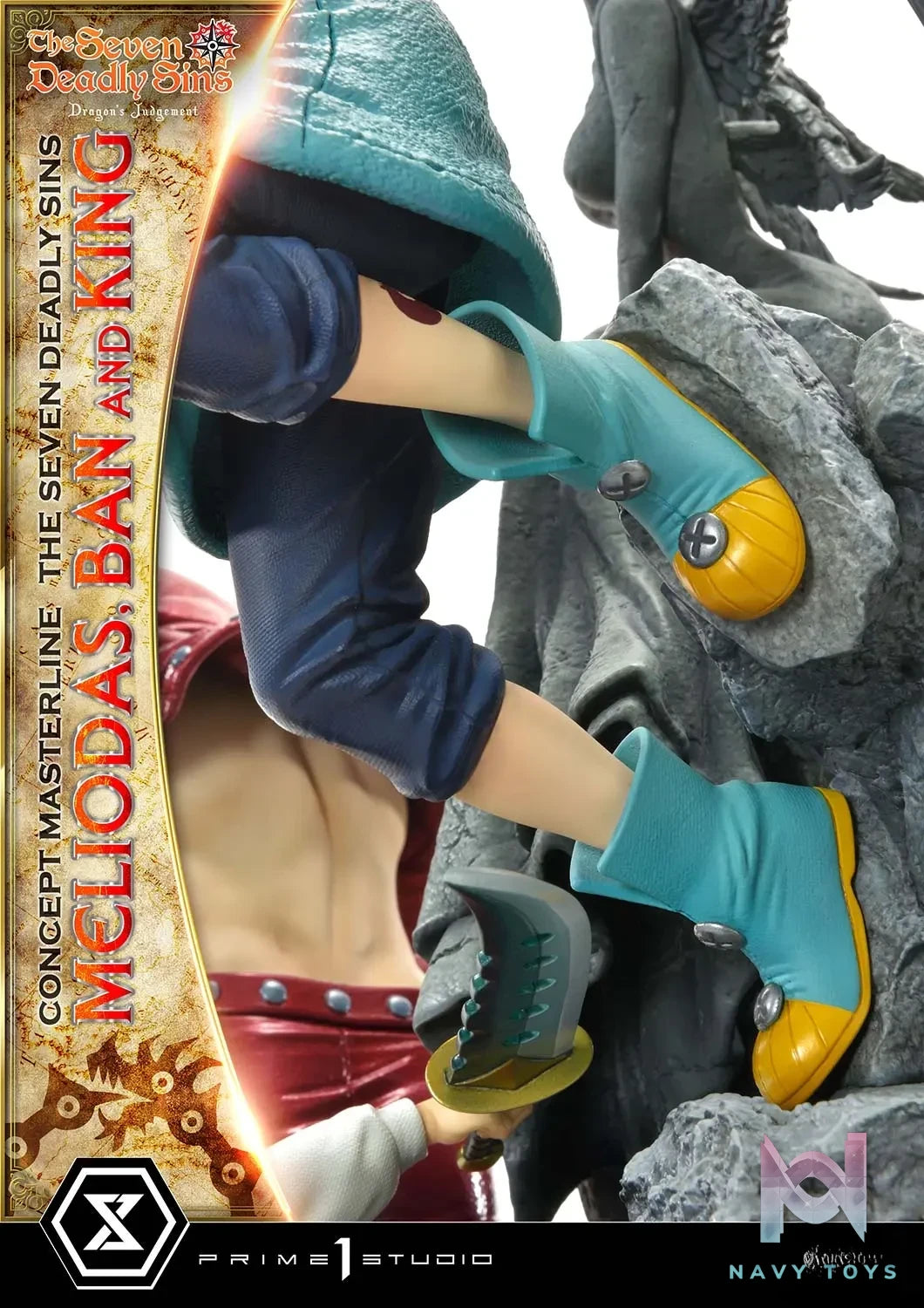 Prime 1 Studio – Concept Masterline The Seven Deadly Sins Meliodas, Ban and King CMNTZ-01 CMNTZ-01DXS (Licensed)