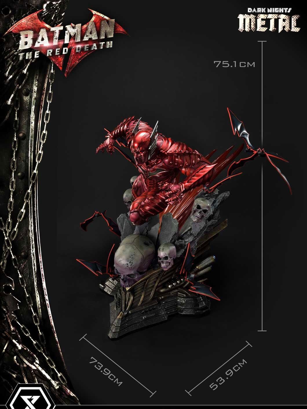The Red Death - Dark Nights: Metal - Prime 1 Studio (MMDCMT - 07; MMDCMT - 07LM) resin statue Prime 1 Studio anime figure