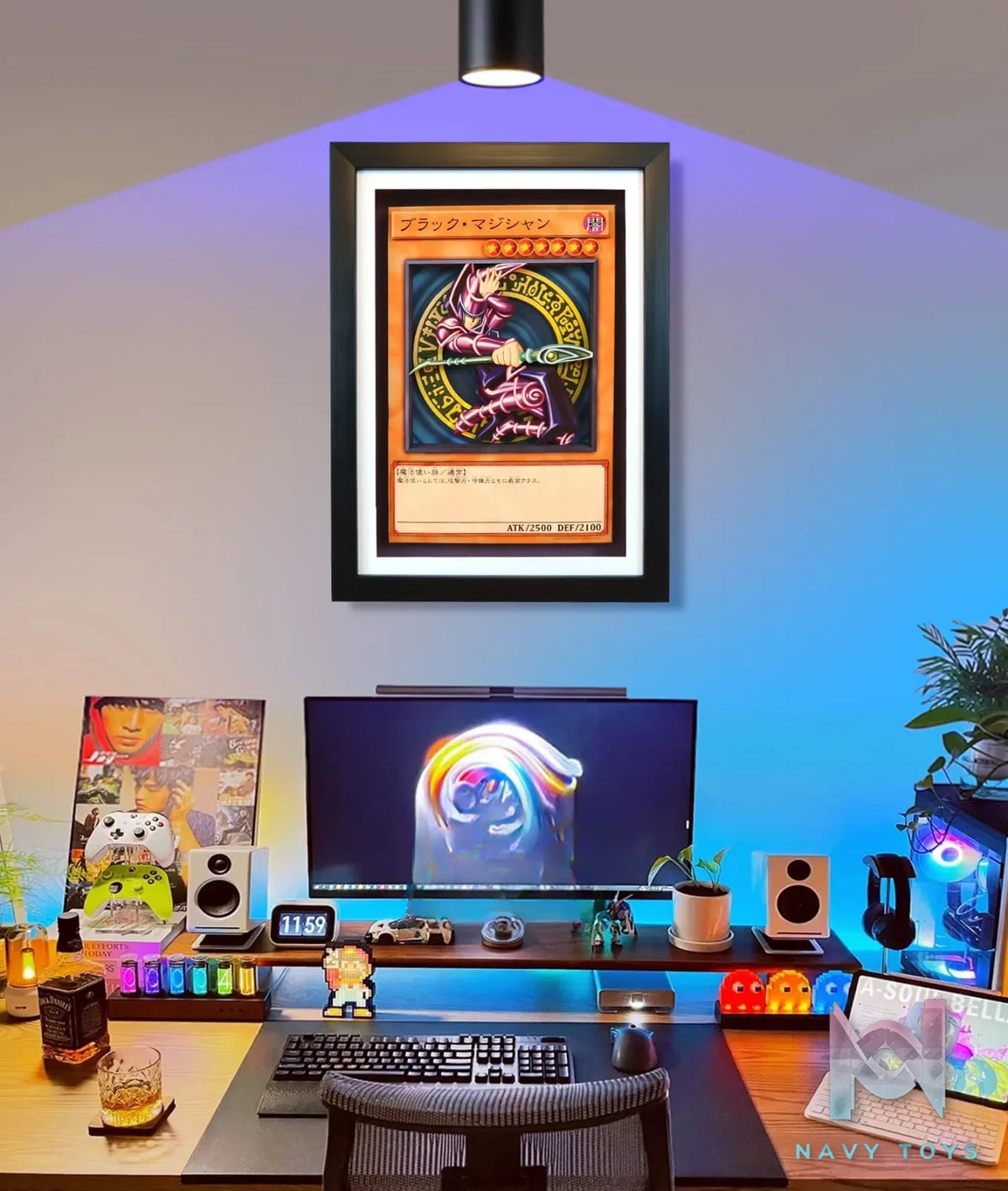KALA HOME Studio – Dark Magician 3D Decorative Painting Yu-Gi-Oh!