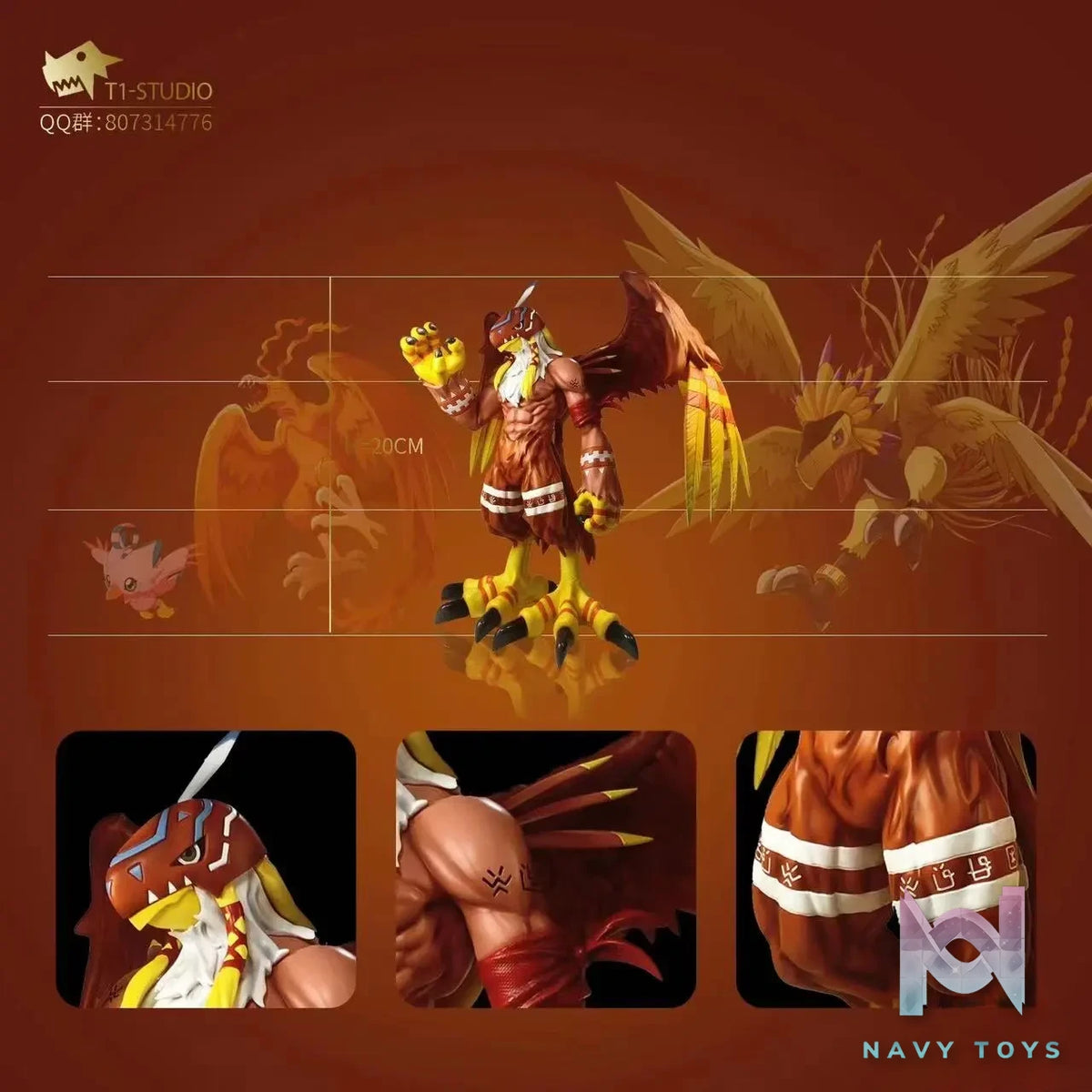 T1 Studio – Digimon Garudamon