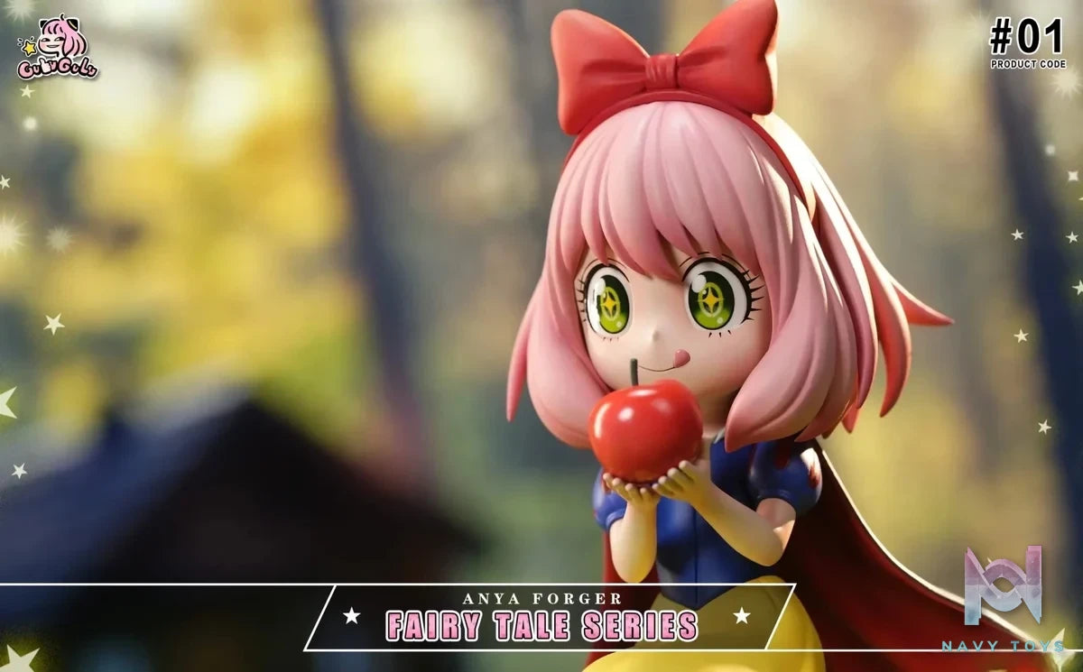 GuluGulu Studio - Fairy Tale Series 1 Snow White Princess Anya Forger resin statue Navy Toys anime figure