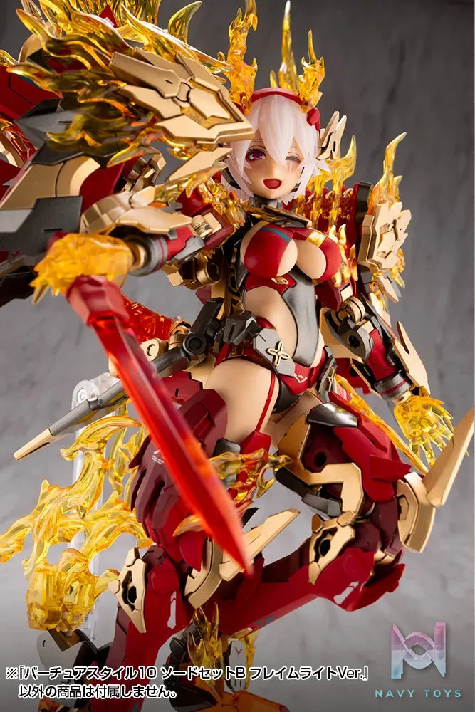 Kotobukiya – M.S.G Modeling Support Goods Virtuous Style09 X Style10 Sword Set A X B Flamerite Ver. (Licensed)
