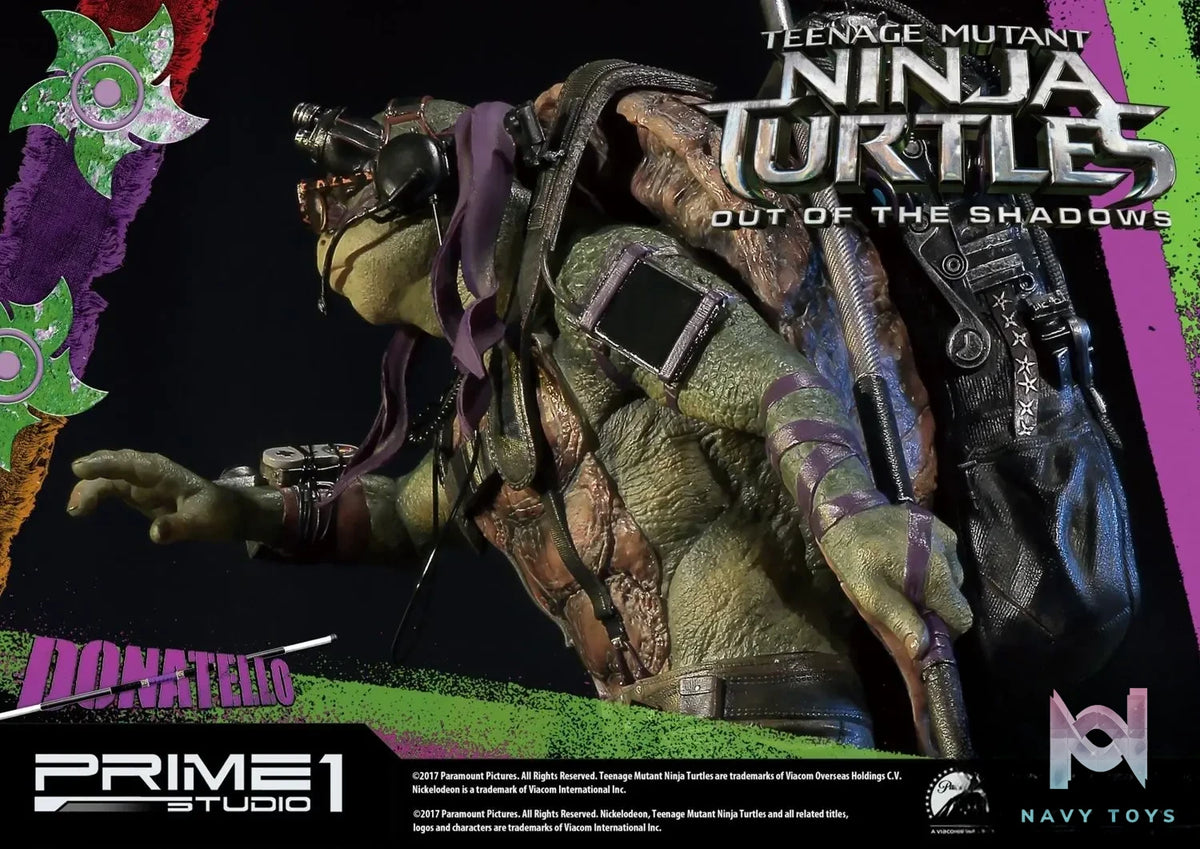 Prime 1 Studio – Premium Masterline Teenage Mutant Ninja Turtles: Out of the Shadows (Film) Donatello PMTMNT-05 (Licensed)