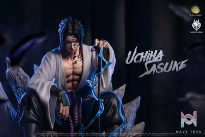 BBS Studio & C4 Studio – Naruto Seated Uchiha Sasuke