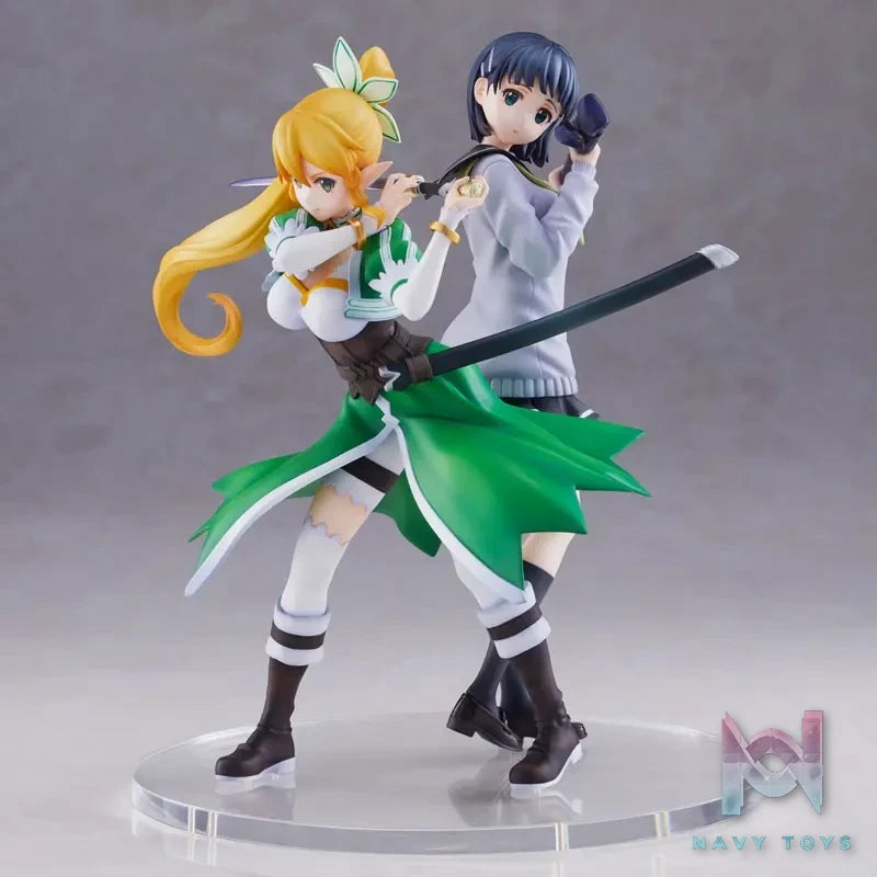 Union Creative – Sword Art Online Leafa X Suguha Kirigaya 2 Figures Set Complete Figures (Licensed)
