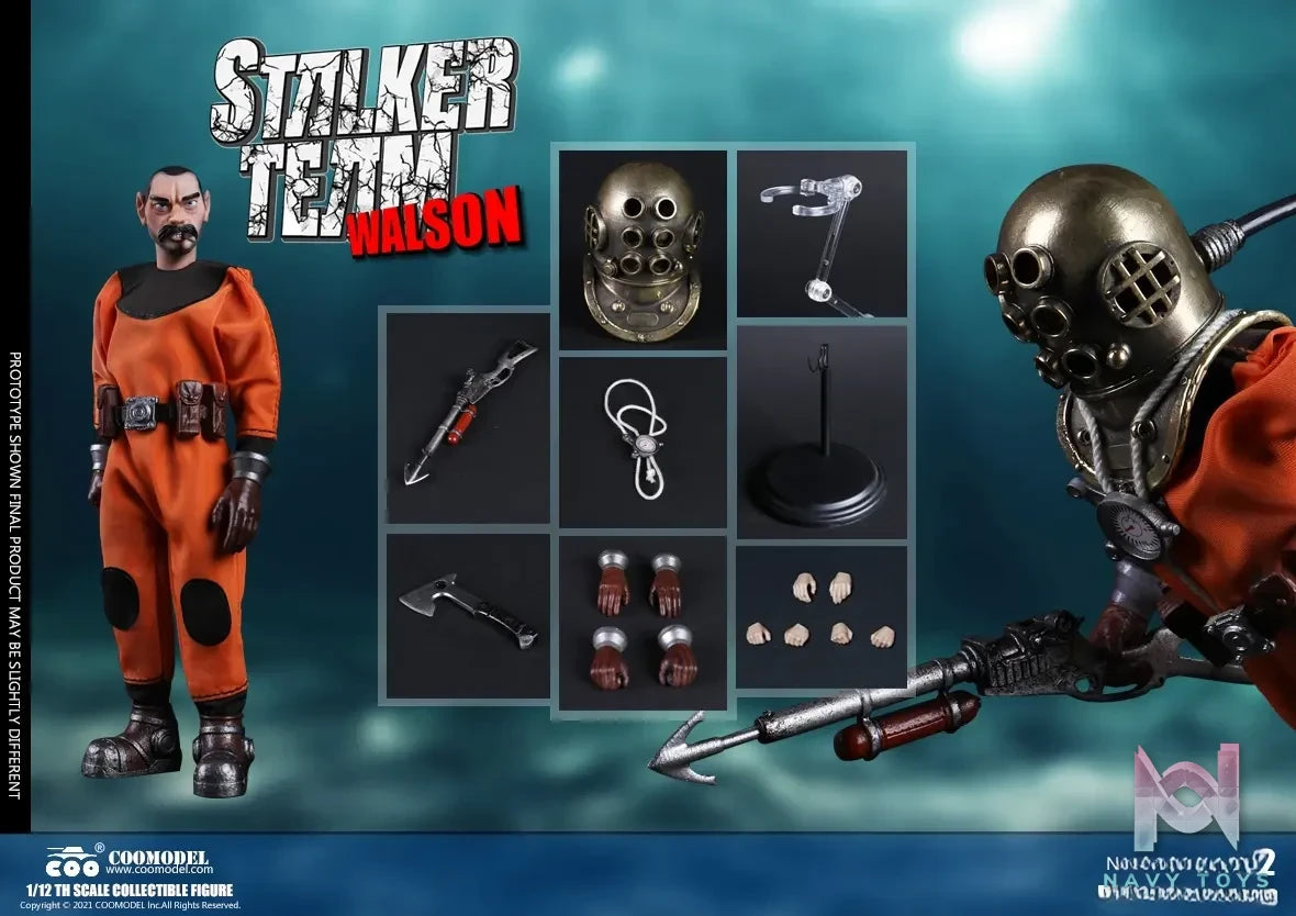 COOMODEL – 1/12 DS003 DISCOVERY SERIES – STALKER TEAM – WALSON (Licensed)