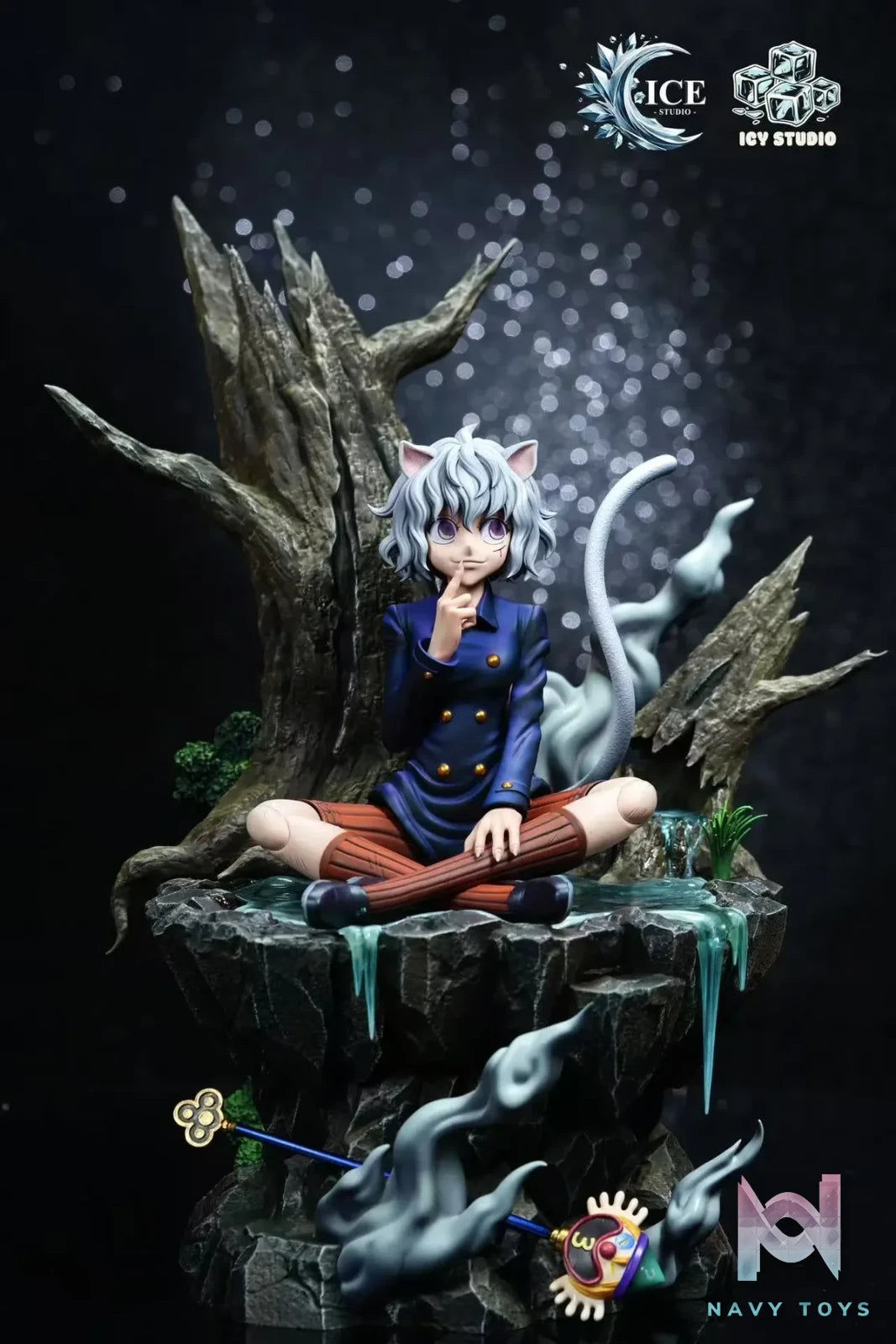 Ice Studio X Icy Studio - Neferpitou X Kaito Hunter x Hunter resin statue Navy Toys anime figure
