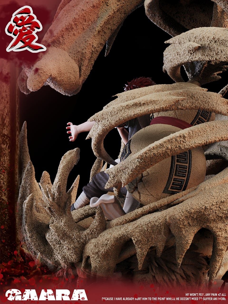 Gaara - Naruto - DCBB Studio resin statue DCBB Studio anime figure