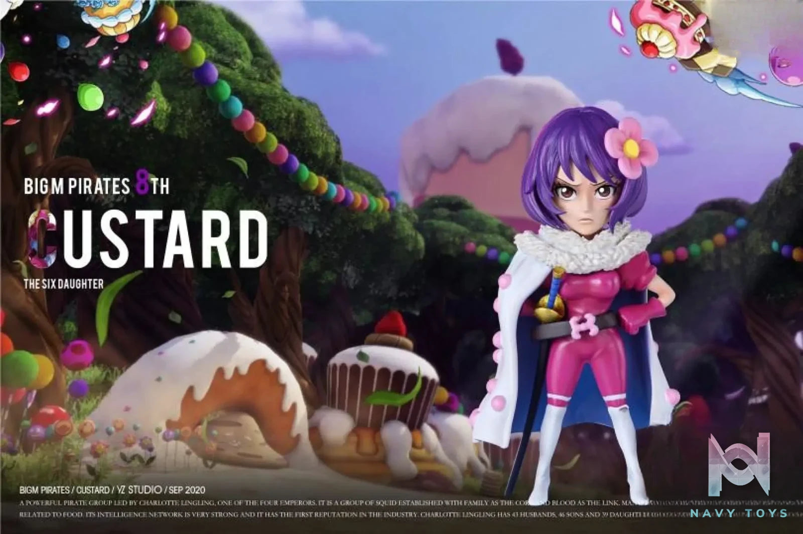 YZ Studio – One Piece Charlotte Custard