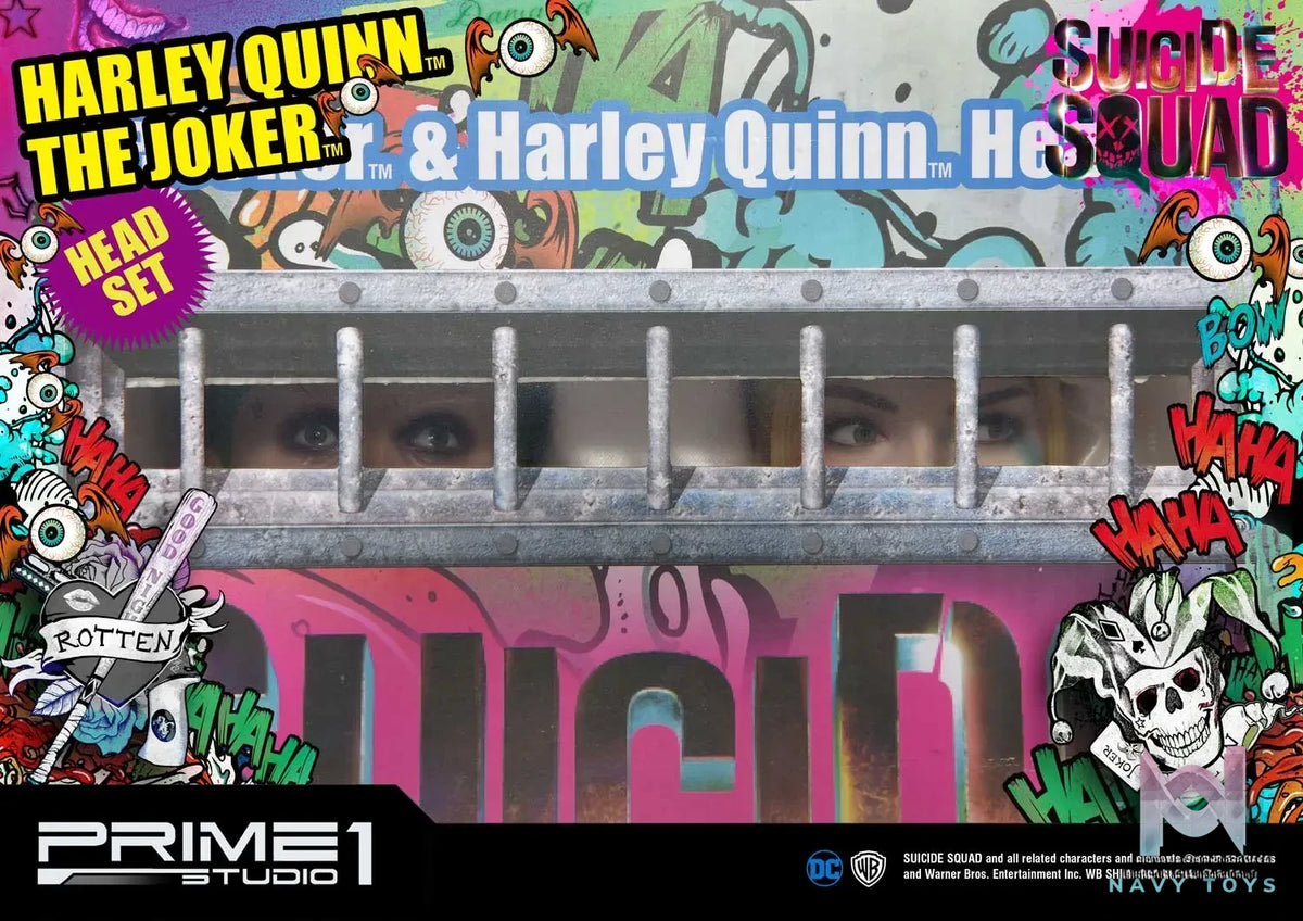 Prime 1 Studio – Special Package Suicide Squad (Film) Harley Quinn & The Joker PSPDC-02(Licensed)