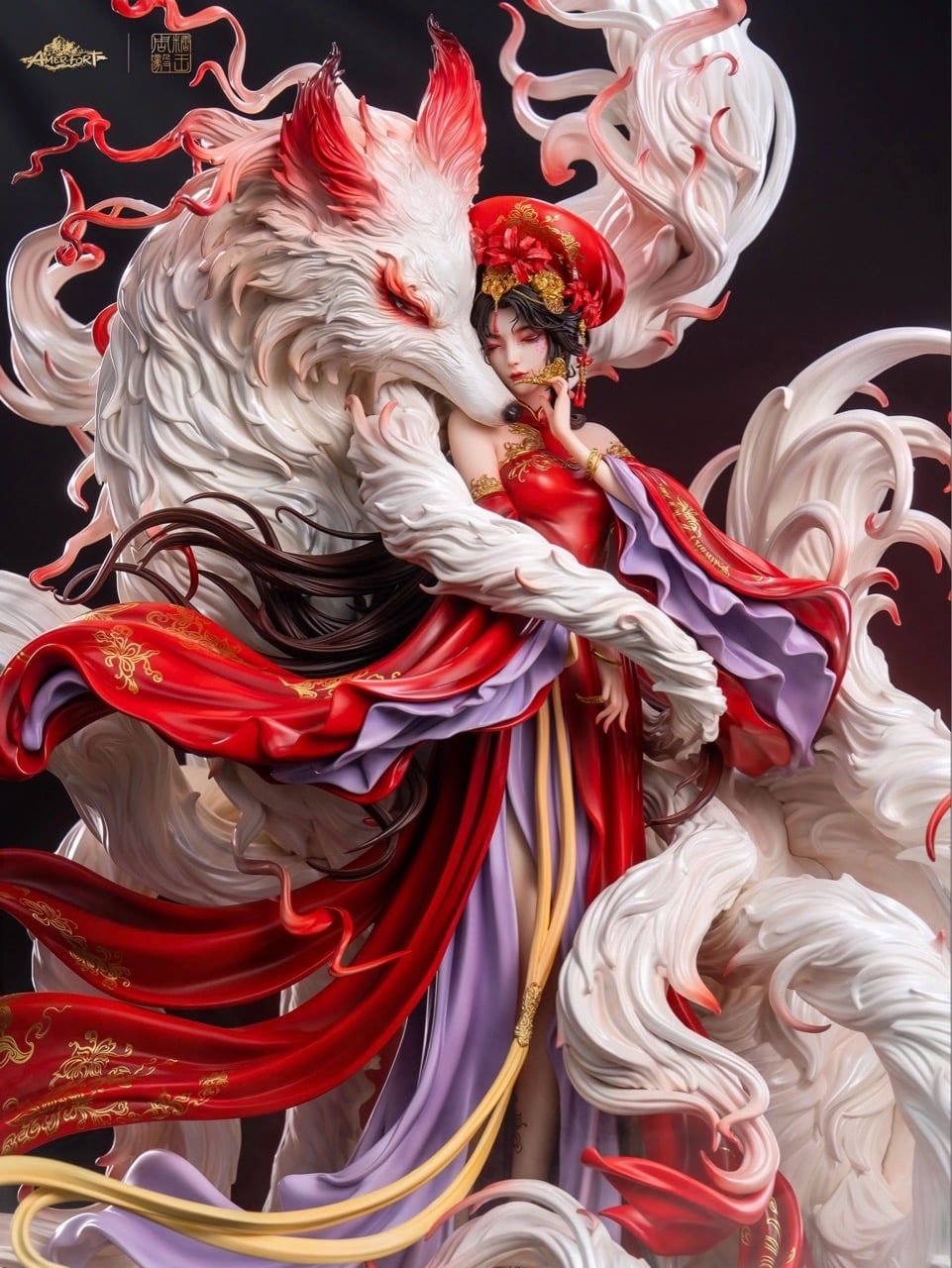 Nine Tailed Spirit - Amerfort - PJ Studio resin statue Pj studio anime figure