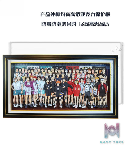 KALA HOME Studio – Haikyu!! Multiple Characters #04 3D Decorative Painting Haikyu!!