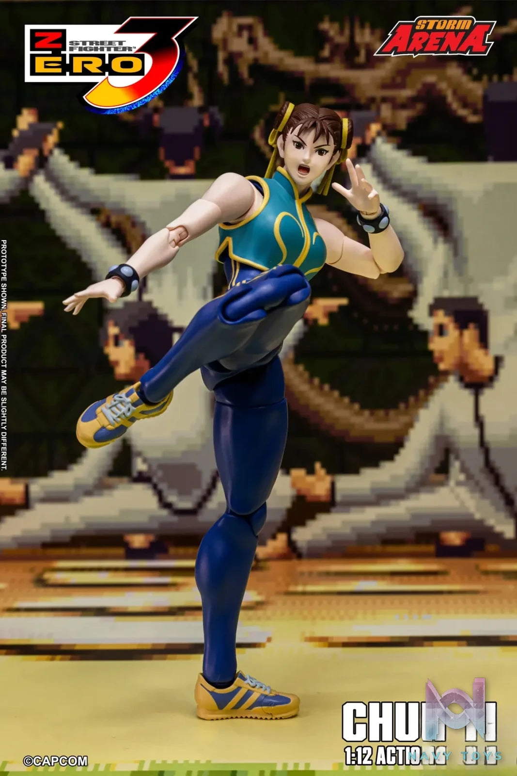 Storm Toys – STREET FIGHTER ZERO 3 CHUN LI 1/12 Action Figure SFSA06 (Licensed)