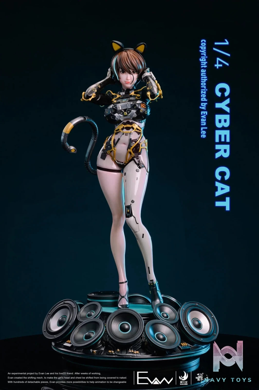 WingToys Studio – Evan Lee Cyber Cat (Licensed)