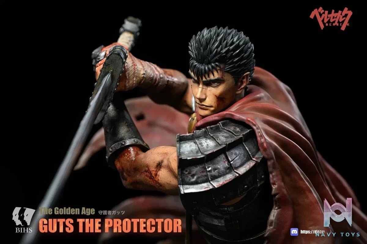 Guts - Berserk 2 Golden Age Chapter Guardian - BIHS Studio resin statue Navy Toys anime figure