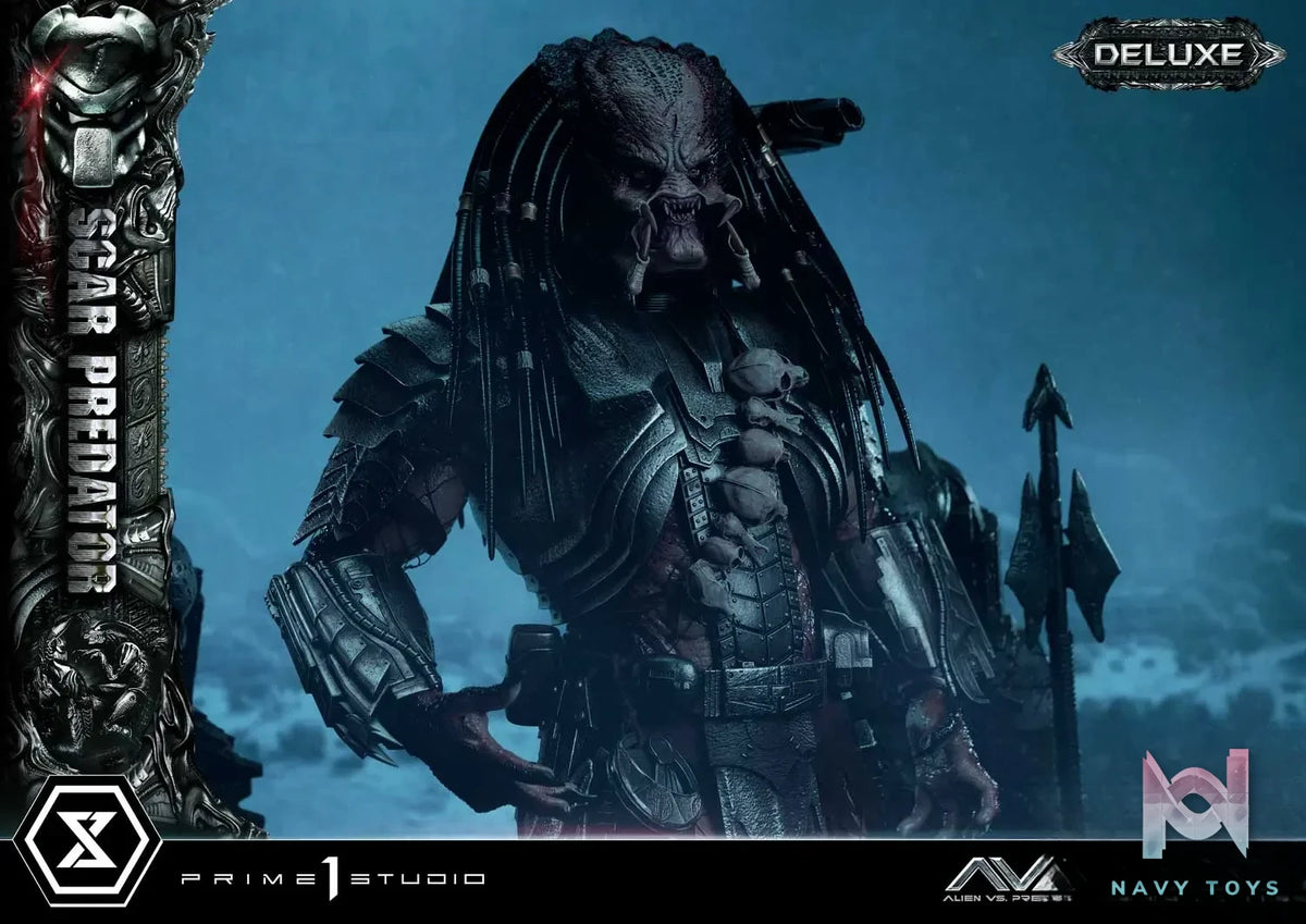 Prime 1 Studio Museum Masterline Alien vs. Predator Scar Predator MMPR-04 MMPR-04DX MMPR-04DXS