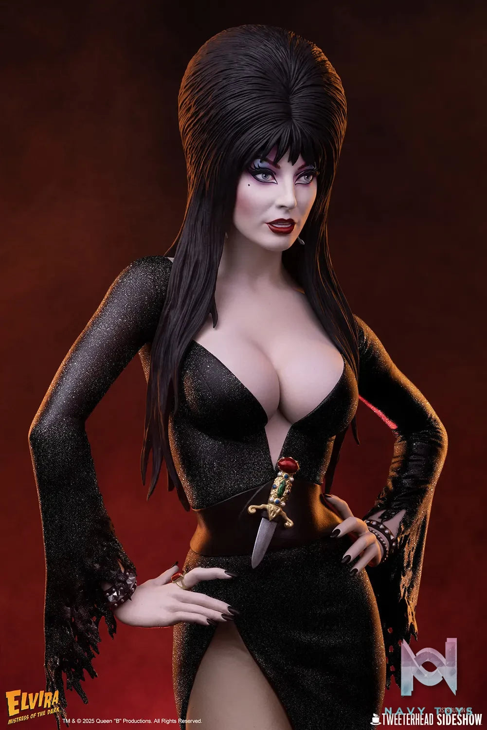 Sideshow Collectibles – Elvira: Mistress of the Dark 9127342 9127343 (Licensed)
