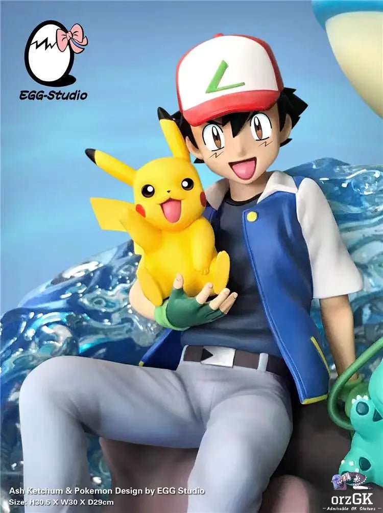 EGG Studio - Pokémon Ash Ketchum Brave The Winds And Waves resin statue Navy Toys anime figure