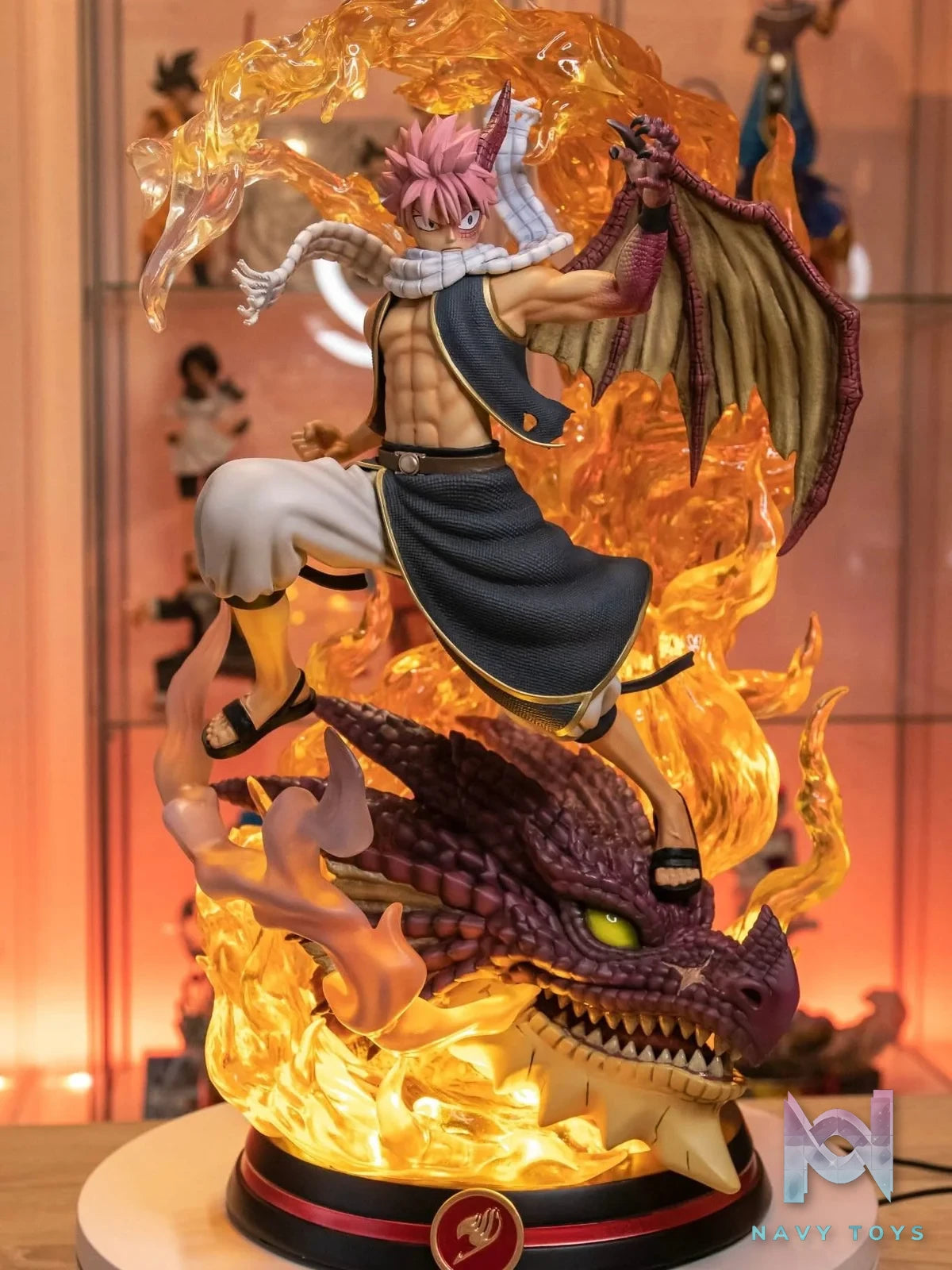 Natsu & Happy - Fairy Tail - Cresent Studio resin statue Crescent Studio anime figure