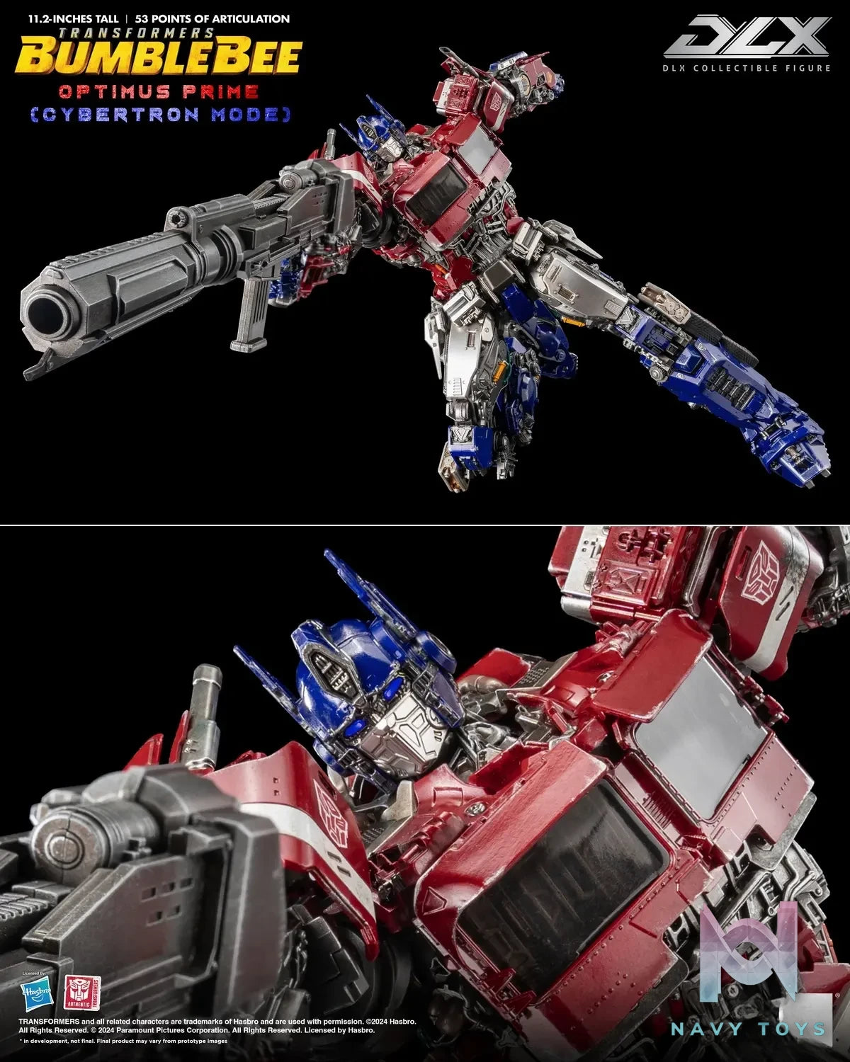 Threezero Studio – Transformers: Bumblebee DLX Optimus Prime Cybertron Mode
