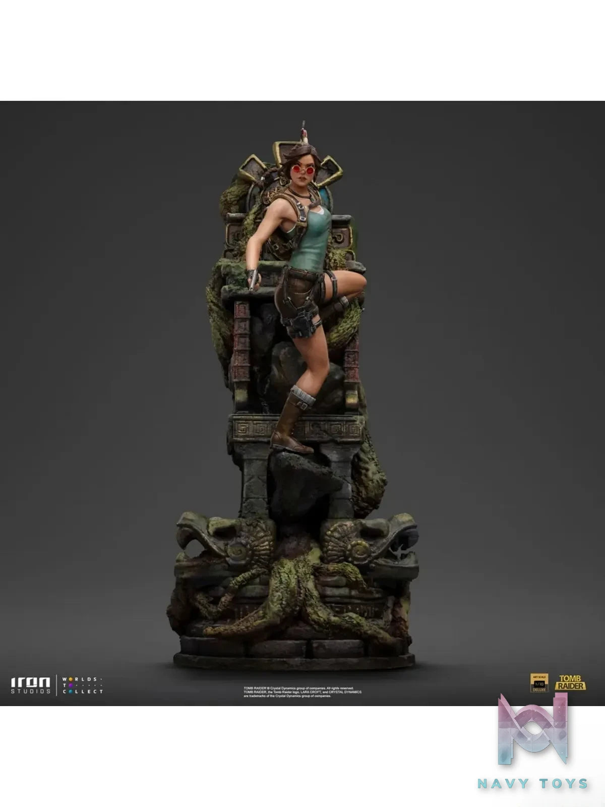 Iron Studio – Tomb Raider Statue Lara Croft LARAC1071240-10 (Licensed)