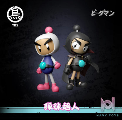 ToyBirds – B-Daman Serious BB001 White Bomberman BB002 Black Bomberman