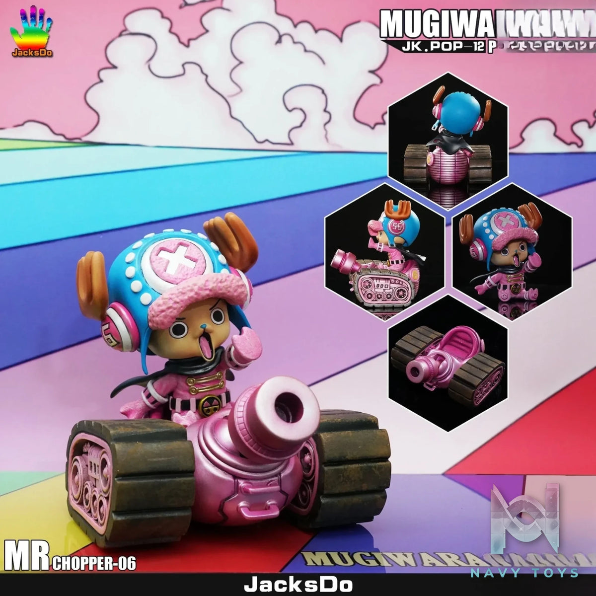 JacksDo Studio – One Piece Chopper and Brook