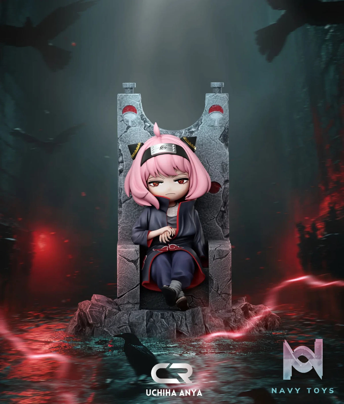 CR Studio – Spy x Family Anya cos Throne Uchiha Itachi