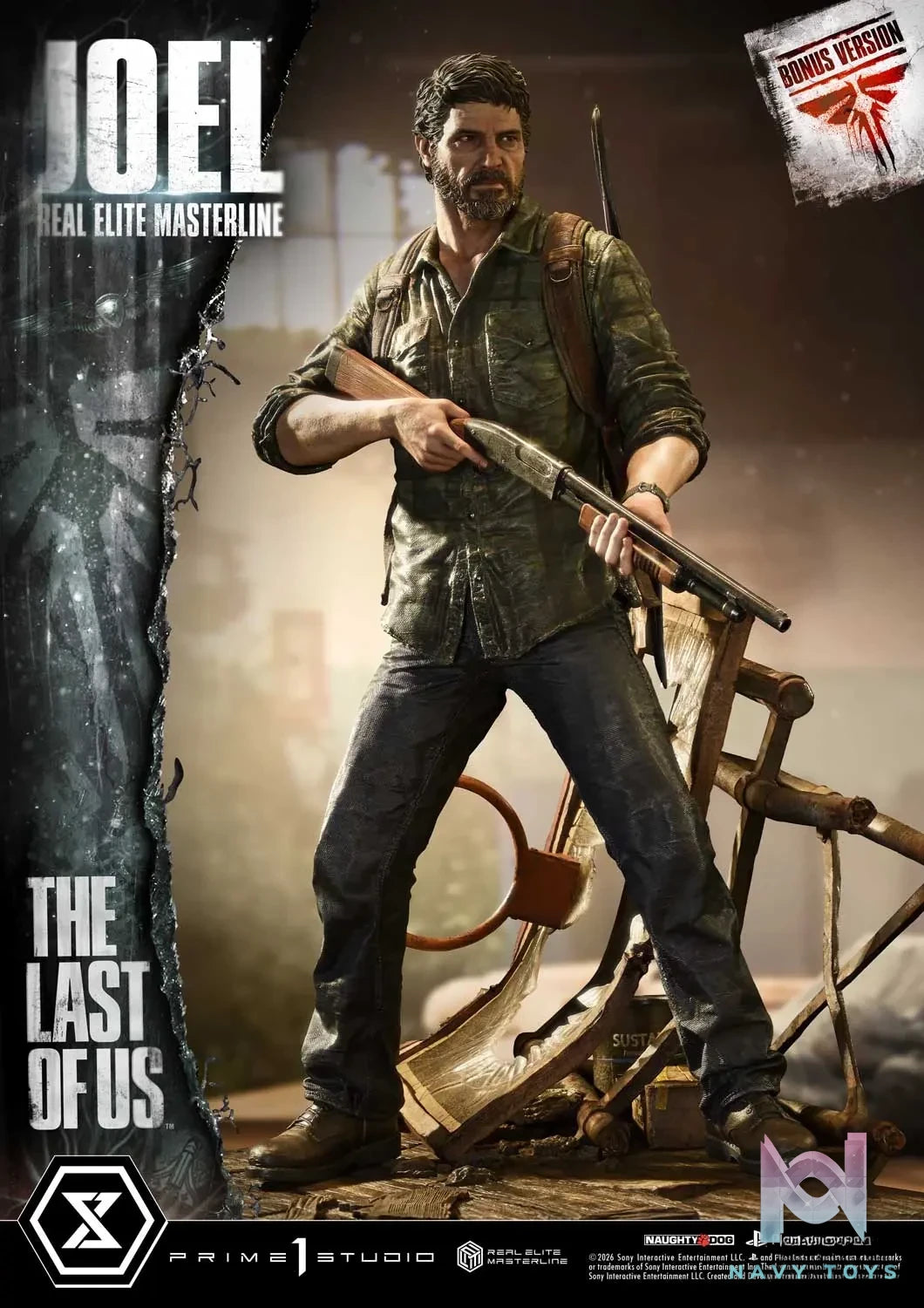 Prime 1 Studio – Real Elite Masterline The Last of Us Part I Joel REMTLOU-02 REMTLOU-02S (Licensed)