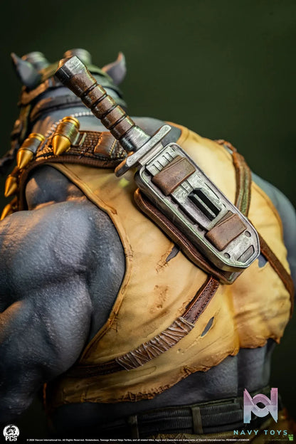 Premium Collectibles Studio – TMNT Legends Rocksteady 1/3 Scale Statue (Licensed)