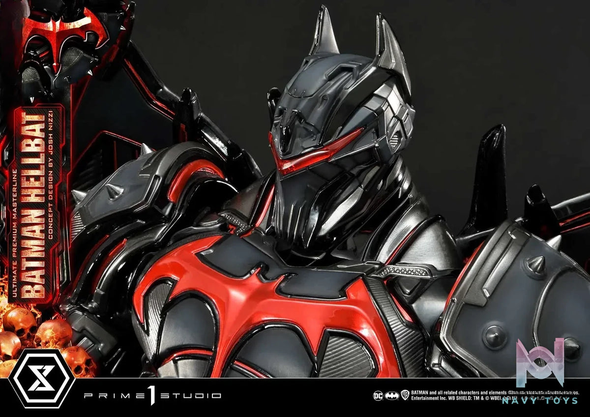 Prime 1 Studio – Ultimate Premium Masterline Batman (Comics) Batman Hellbat Concept Design by Josh Nizzi UPMDC-06 UPMDC-06DX UPMDC-06DXS (Licensed)