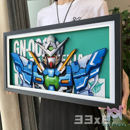 KALA HOME Studio – Gundam Exia 3D Decorative Painting Gundam