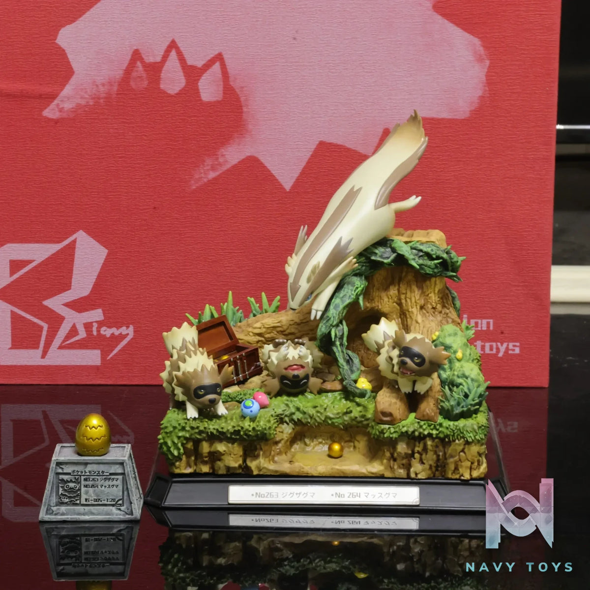 Jiang Studio – Pokémon 1/20 Zigzagoon Evolution Set