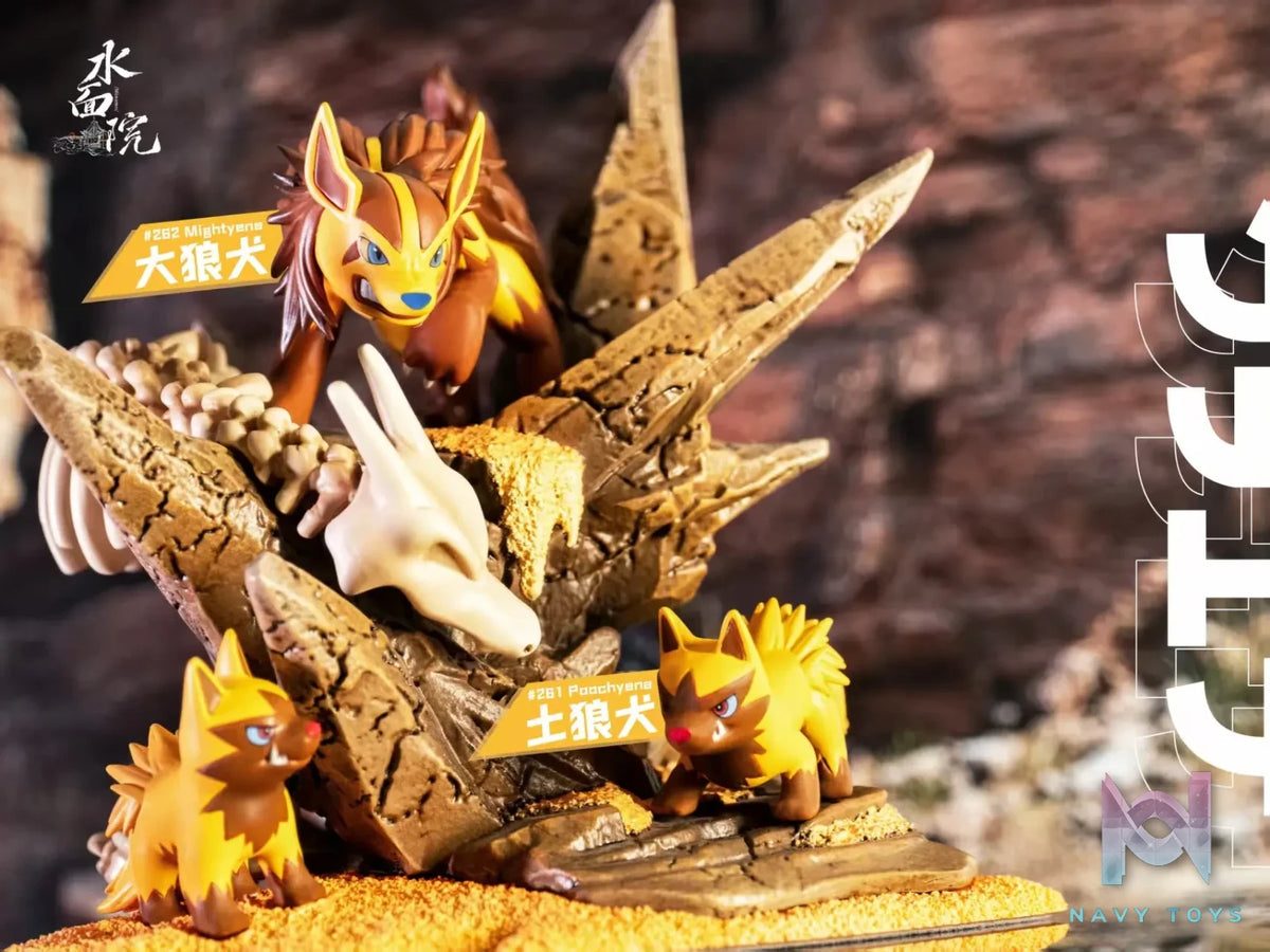 Shui Mian Yuan Studio – Pokémon Poochyena Evolution Set