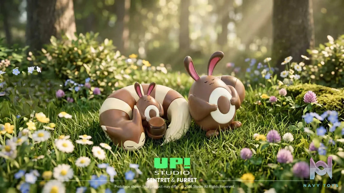 UP Studio – Furret Evolution Group Pokémon