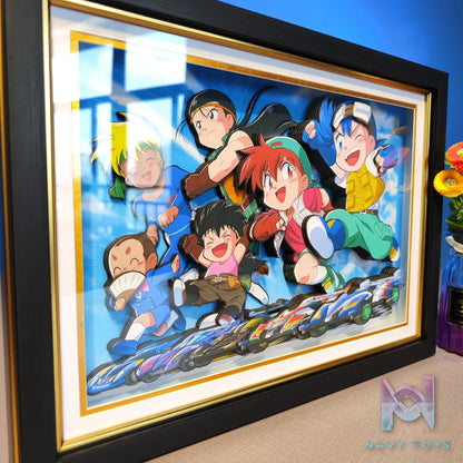 Yu Zhi Jiang Studio – Multiple Characters Series #2 3D Decorative Painting Bakusou Kyoudai Let’s & Go!!