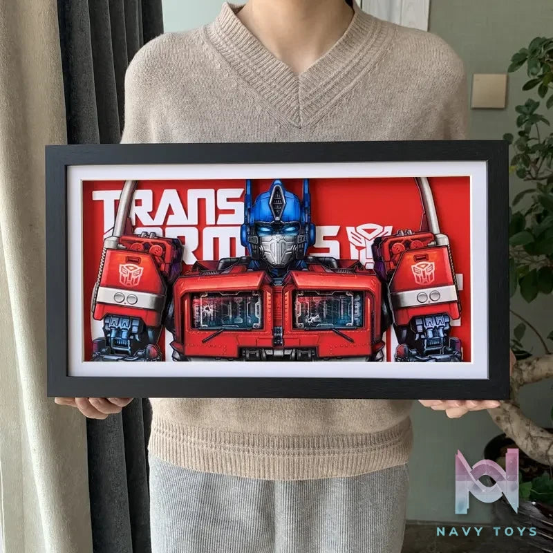 KALA HOME Studio – Optimus Prime 3D Decorative Painting Transformers