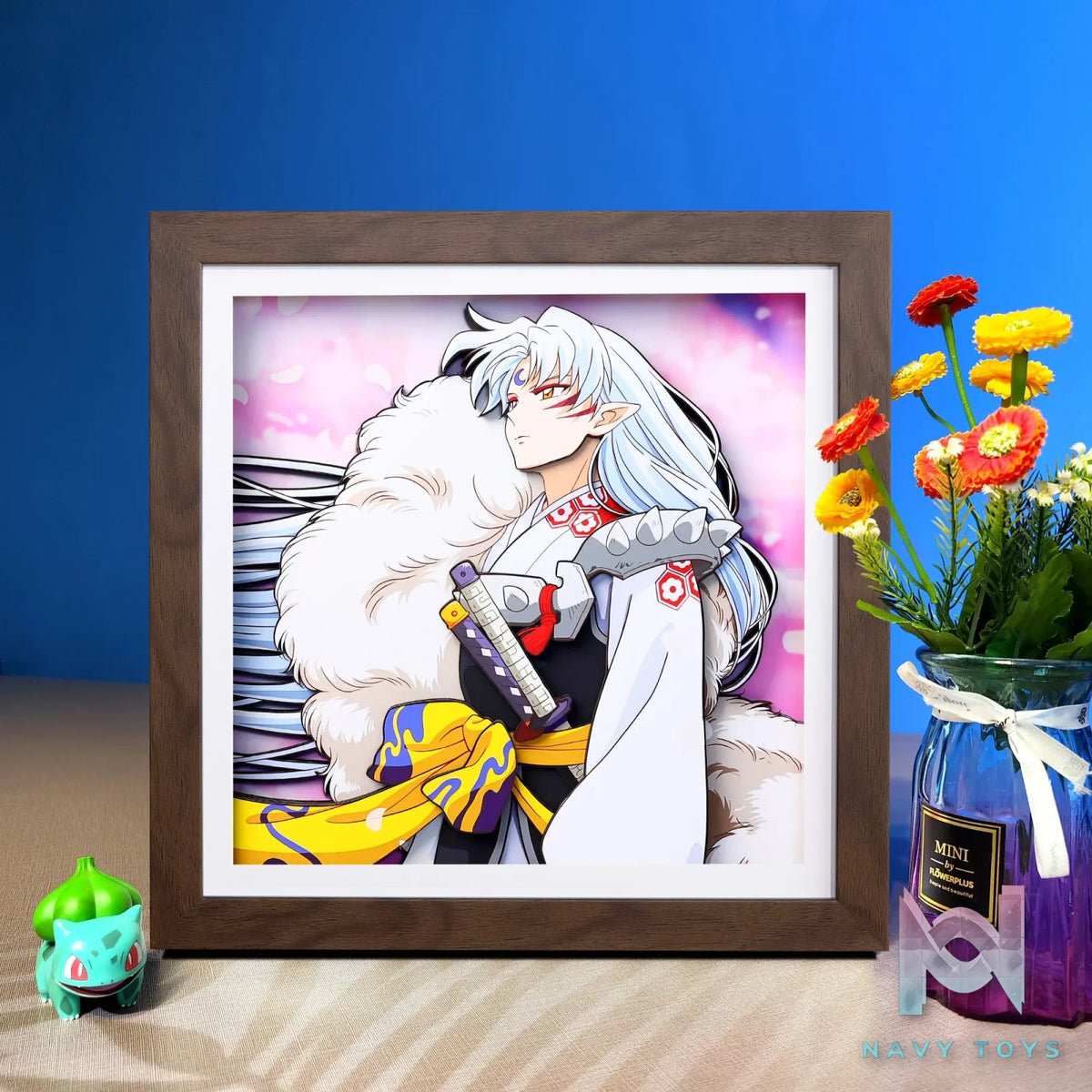 Yu Zhi Jiang Studio – Sesshomaru 3D Decorative Painting Inuyasha