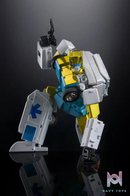 X-Transbots Studio – MX-31 Paragon First Aid MX-31B First-Aid Device Set of 2 & MX-31B First-Aid Device G2 Version Set of 2 Transformers