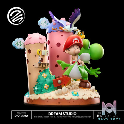 Dream Studio – Super Mario Yoshi’s Island (Diorama)