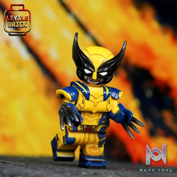 LEYILEBRICK Studio – Deadpool LYLMV354 Wolverine LYLMV355 (Shipment at the end of August)