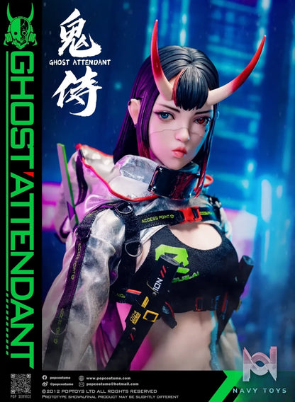 POP COSTUME Studio – Ghost Attendant 1/6 Action Figure GS-001 2.0 (Licensed)