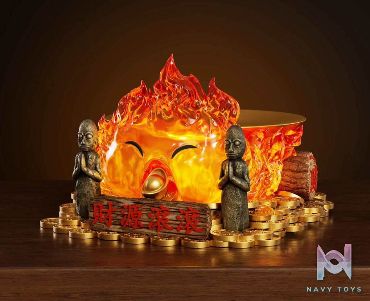WAWA Studio – Lucky Series Lucky Calcifer Tray Howl’s Moving Castle